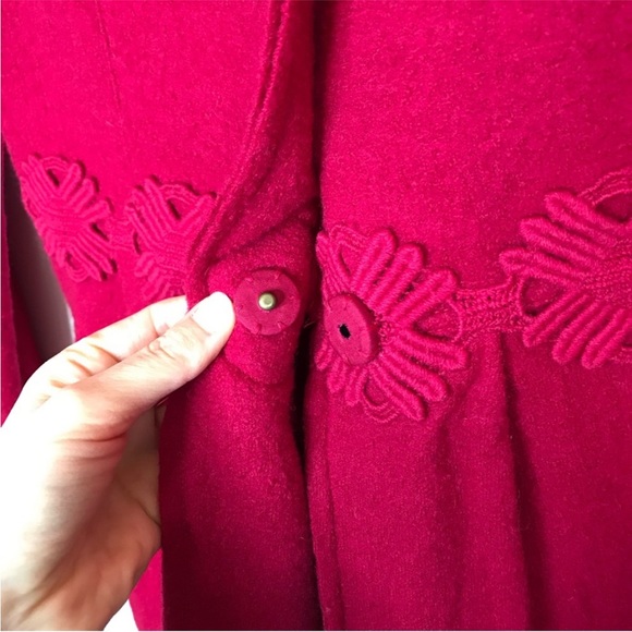 Anthropologie Charlie & Robin Wool Sweater Coat XS - Picture 7 of 8